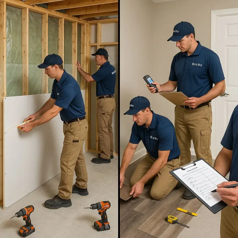 Repairs and Reconstruction process in Archer County, TX